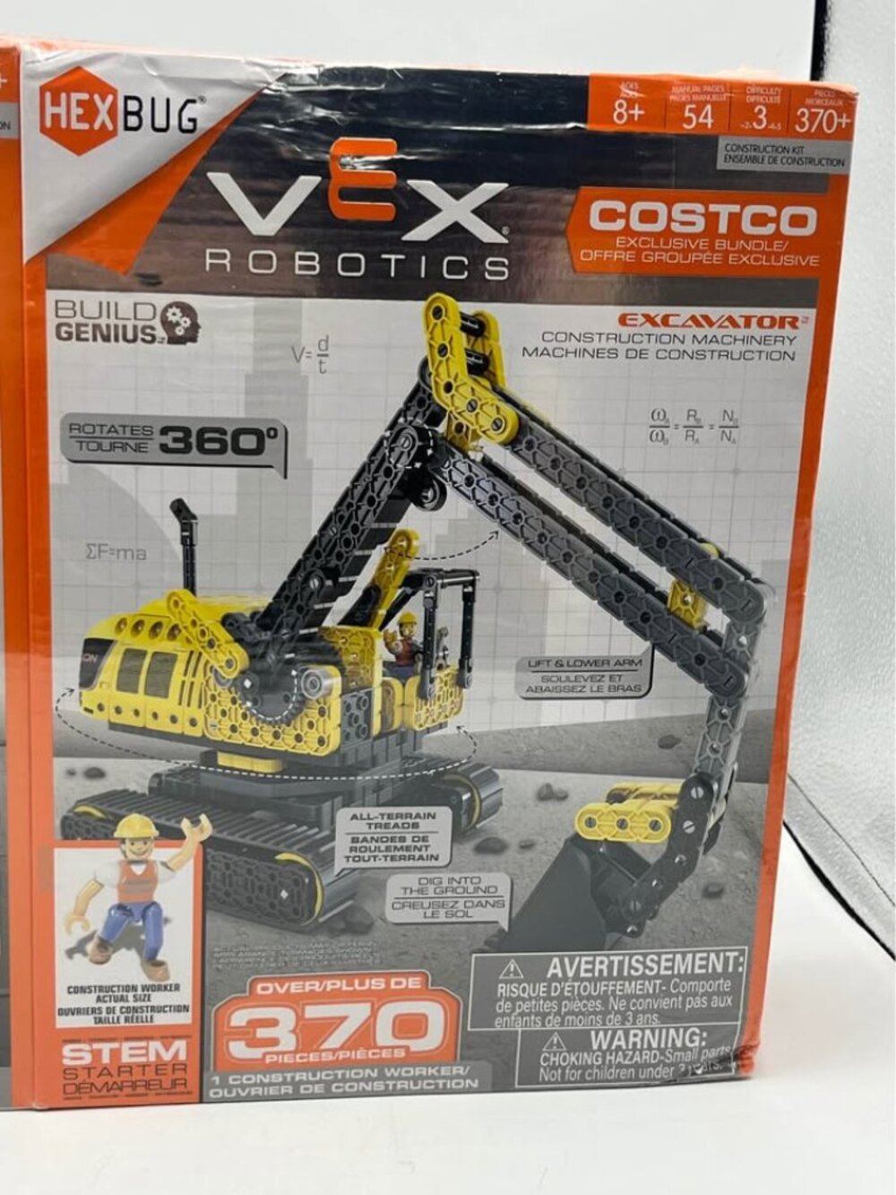 HEXBUG VEX Robotics Construction Machinery STEM Starter Sets